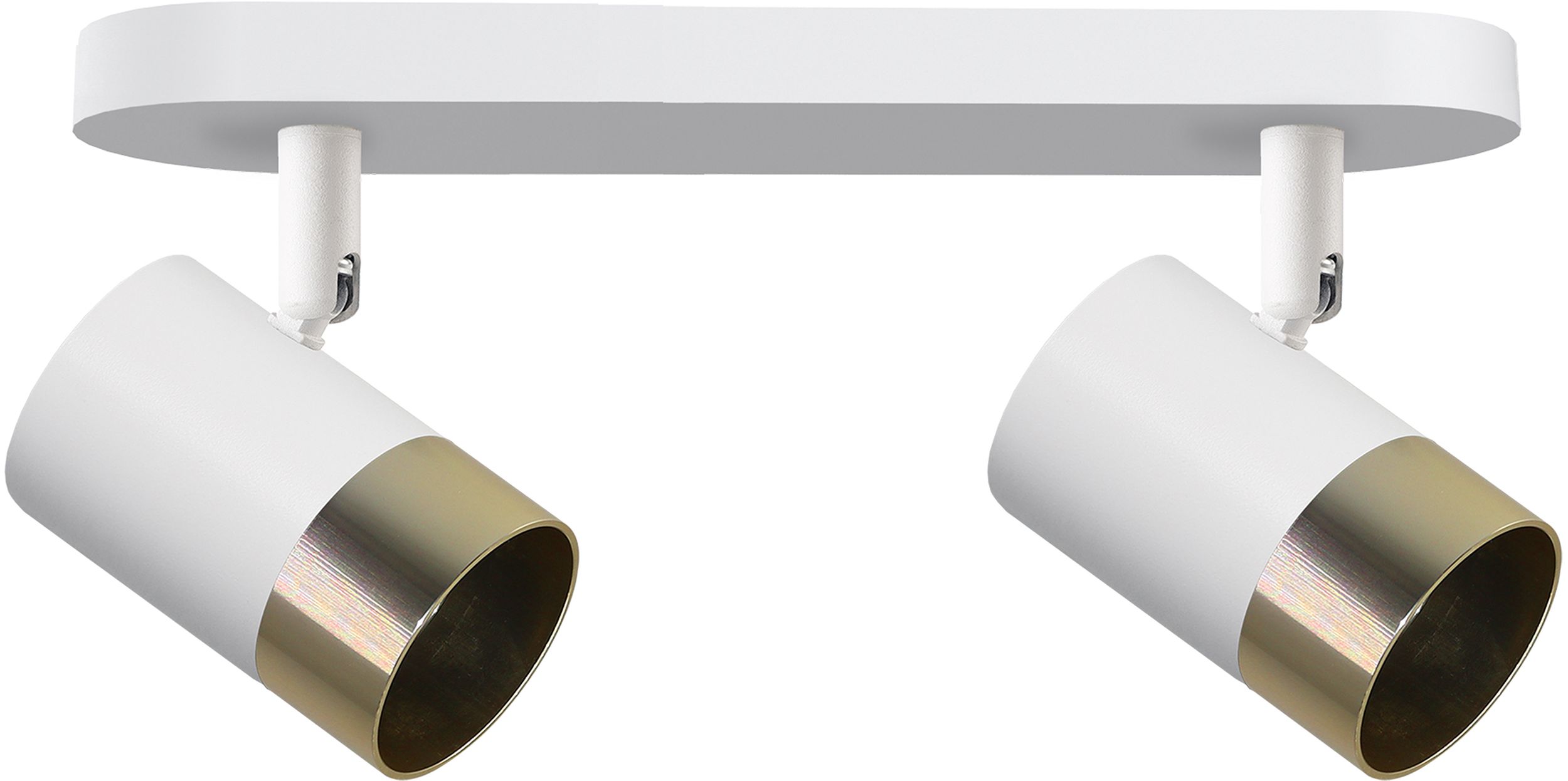 Candellux Tobi lampa podsufitowa 2x15 W biała 92-27467