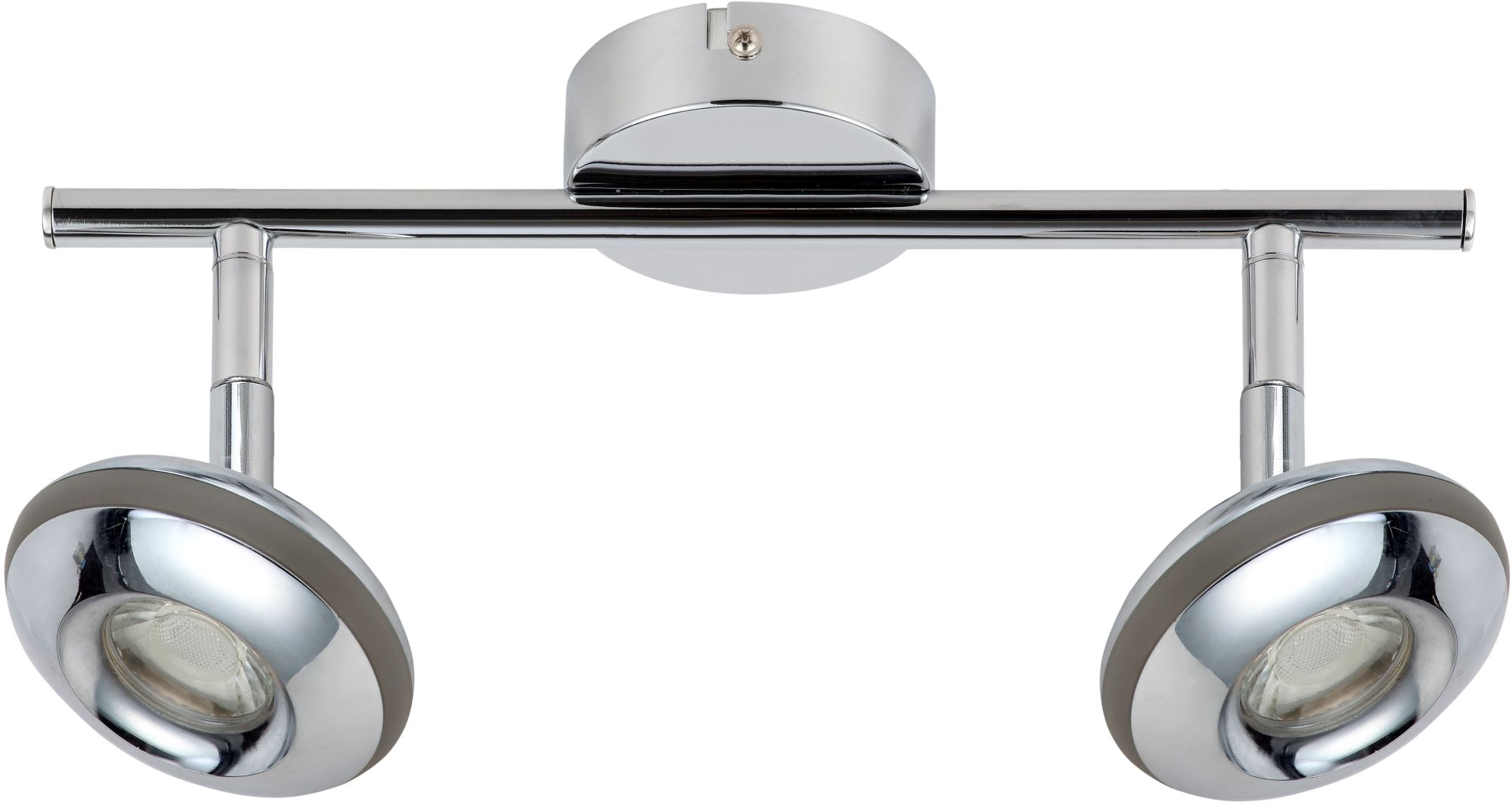 Candellux Skipper lampa podsufitowa 2x6W LED chrom 92-67562