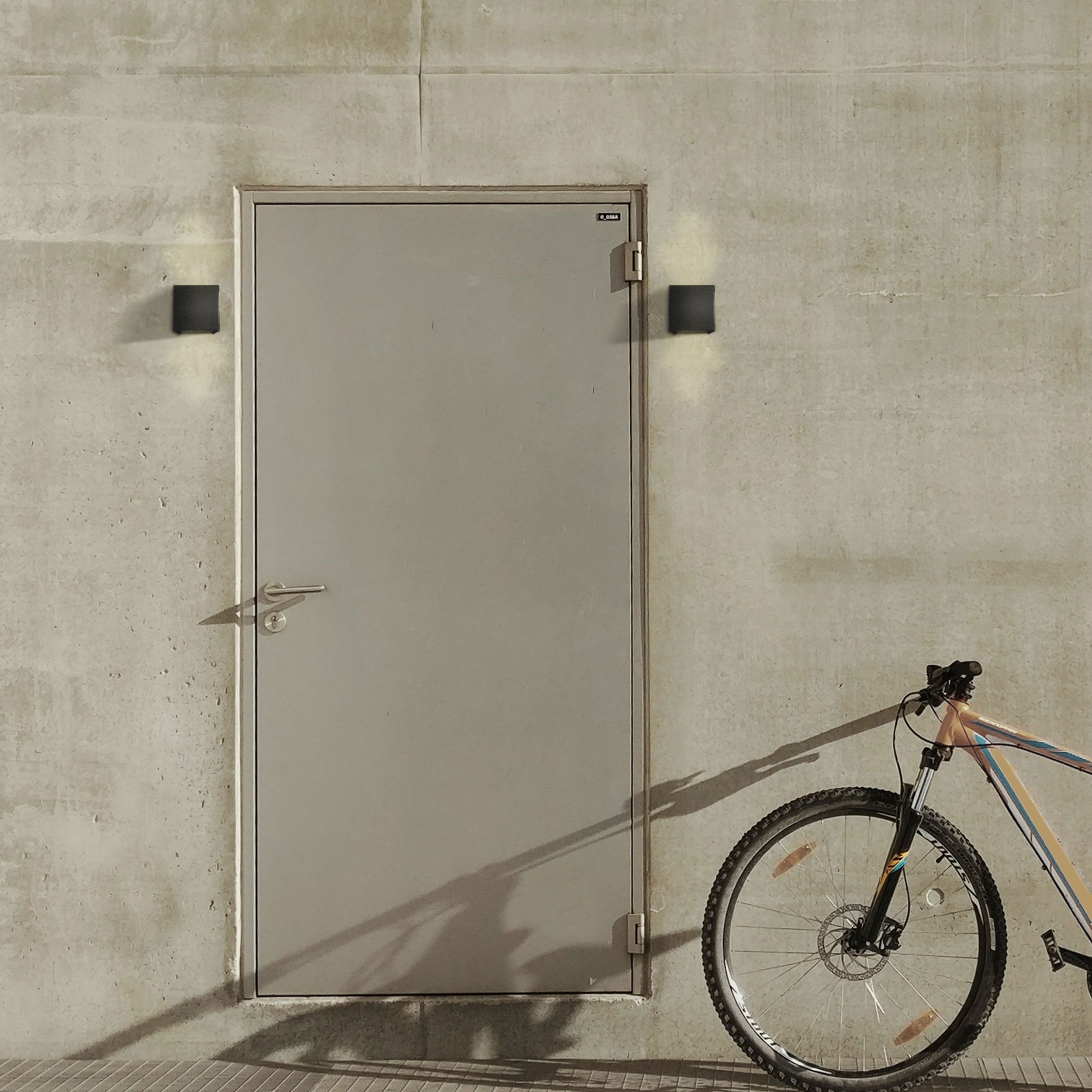 Goldlux Kioto kinkiet zewnętrzny 1x5 W czarny 318572 - Wysyłka w 24h