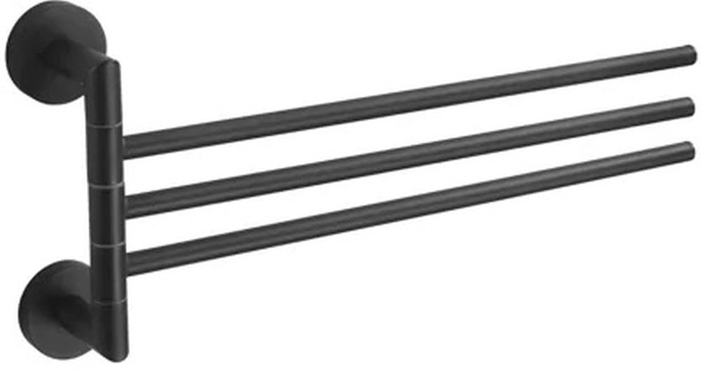 Stella Classic wieszak trójramienny czarny mat 07.130-B - Wysyłka w 24h