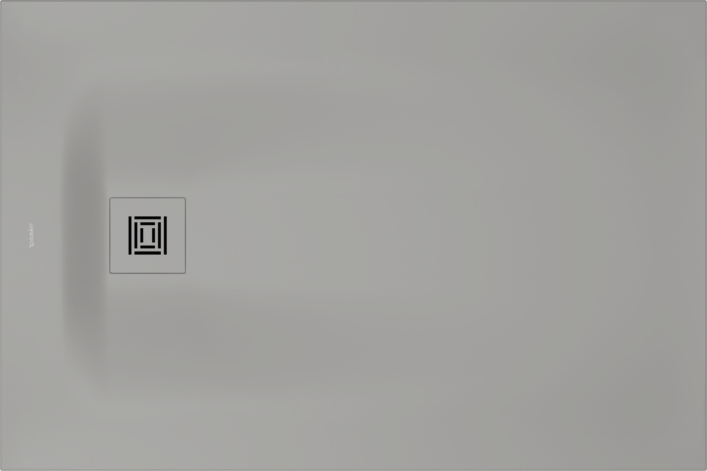 Duravit Sustano brodzik prostokątny 120x80 cm jasnoszary mat 720276630000000