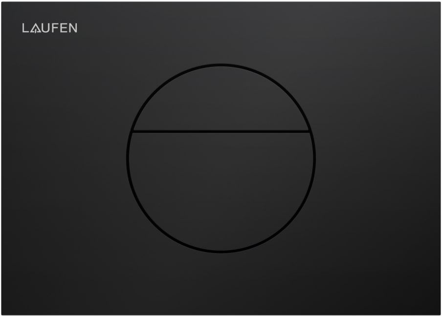 Laufen Ineo przycisk spłukujący do WC czarny mat H9001127160001
