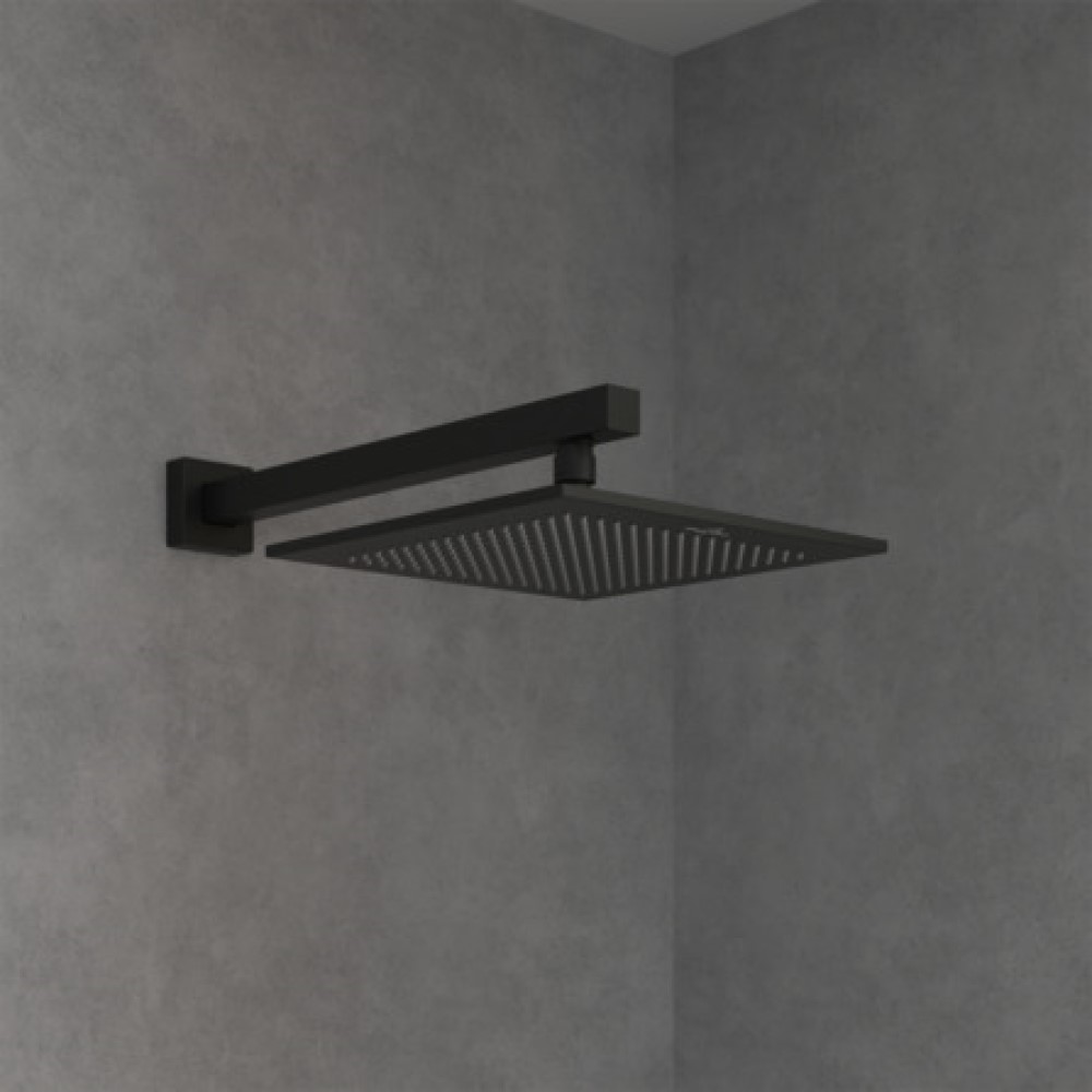 Villeroy & Boch Universal Showers deszczownica 25x25 cm kwadratowa czarna TVC000002000K5