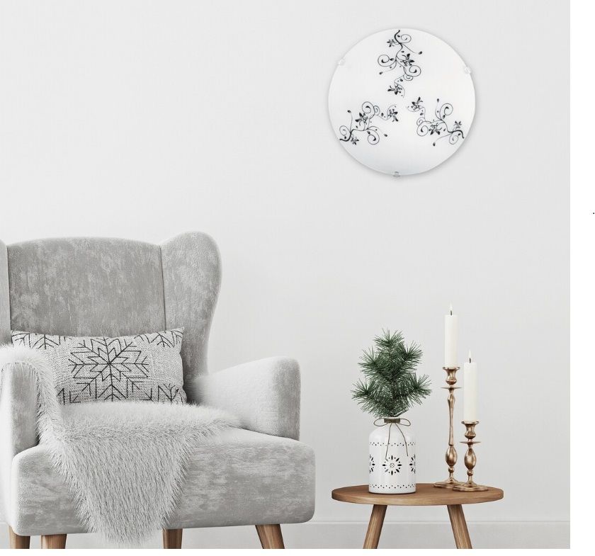 Rabalux Bloomy plafon 1x60 W biały 1847