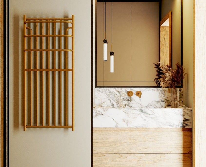 Imers Minas grzejnik łazienkowy dekoracyjny 120x53 cm retro G00453012004 - Wysyłka w 24h