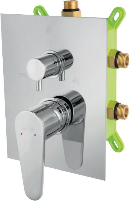 Ferro Algeo BOX bateria wannowo-prysznicowa podtynkowa chrom BAG7P3BOX