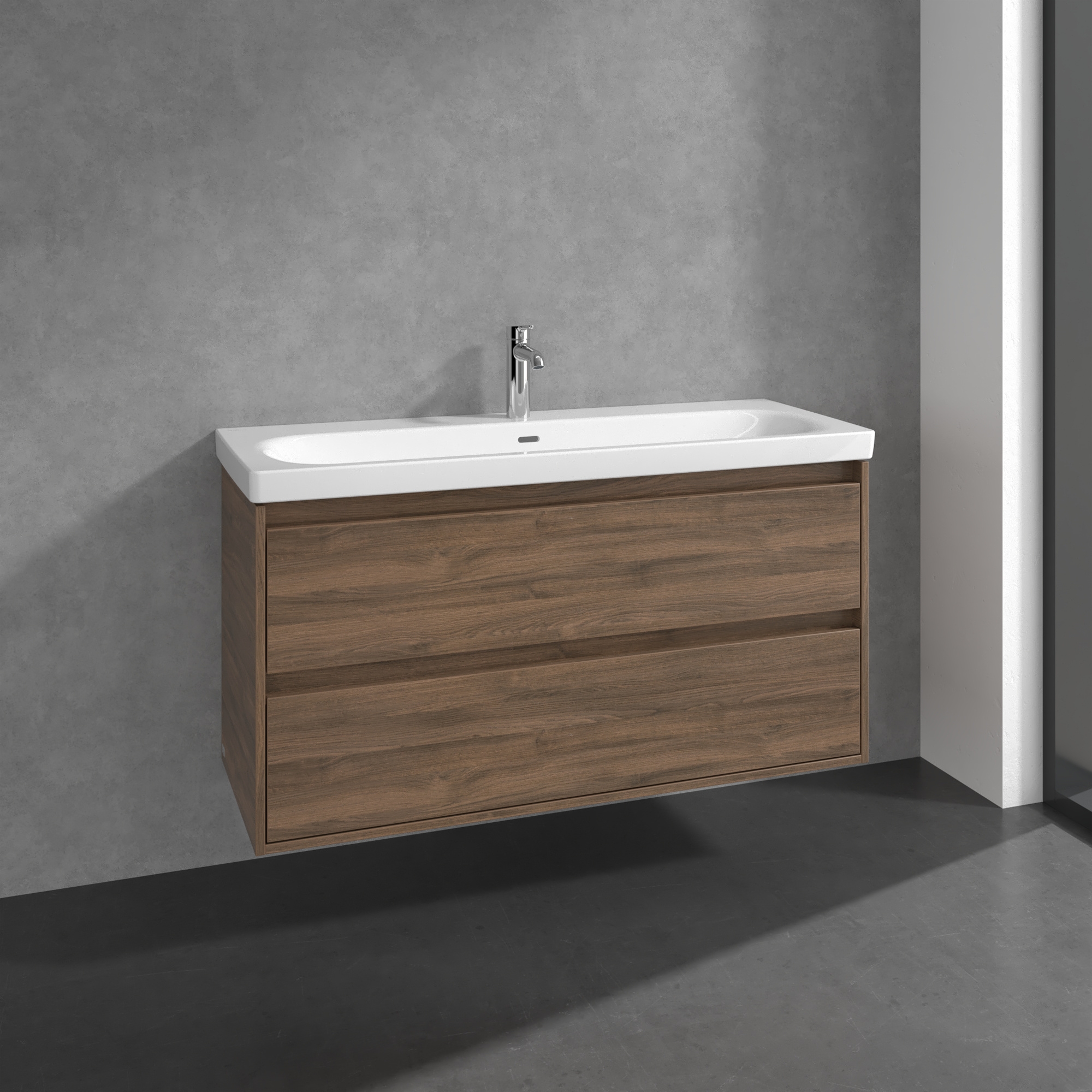 Villeroy & Boch Skyla szafka 117,2x43,9x59,6 cm podumywalkowa wisząca Arizona Oak C80000VH
