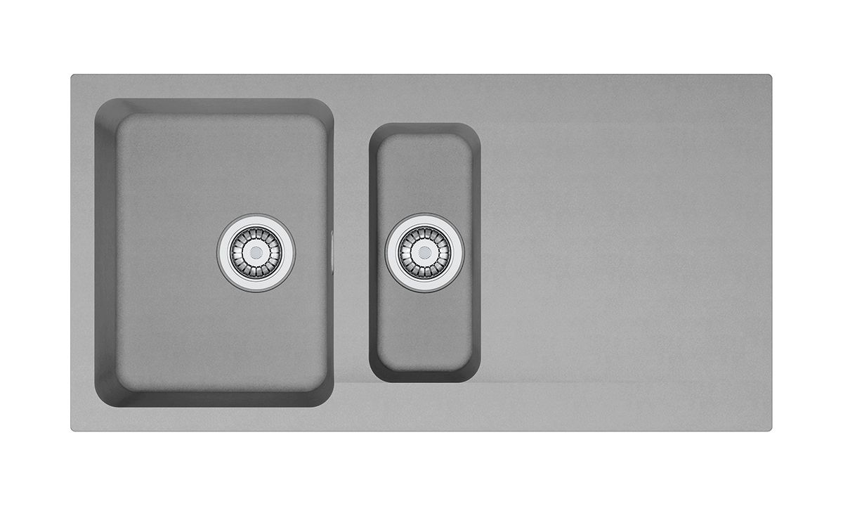 Franke Orion OID 651 zlewozmywak 100x51 cm z Tectonite kamienny szary 114.0476.403