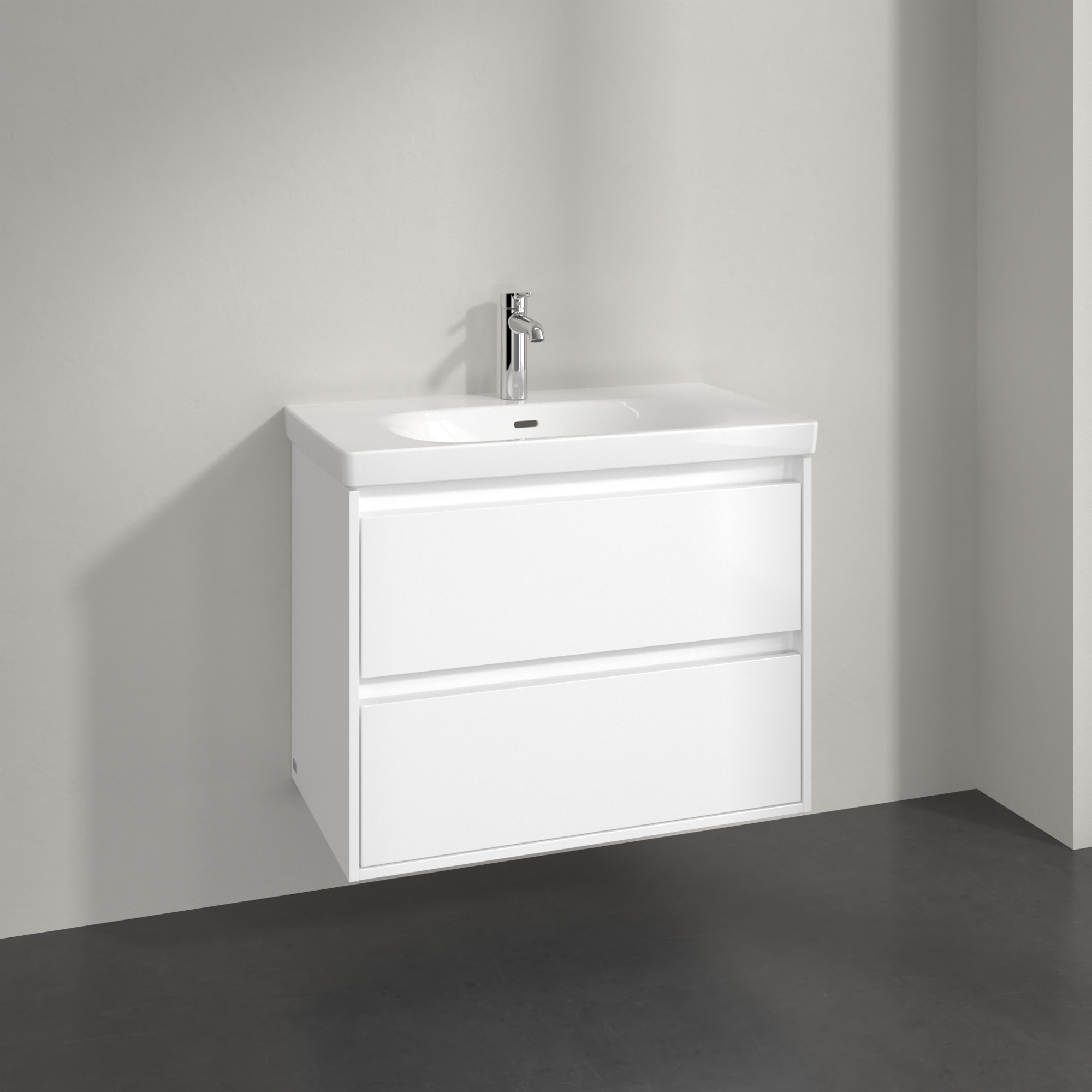 Villeroy & Boch Skyla szafka 77,2x43,9x59,6 cm podumywalkowa wisząca Brilliant White C79600VE