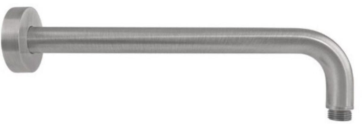 Paffoni Rock ramię prysznicowe 40 cm ścienne stal szczotkowana ZSOF034ST