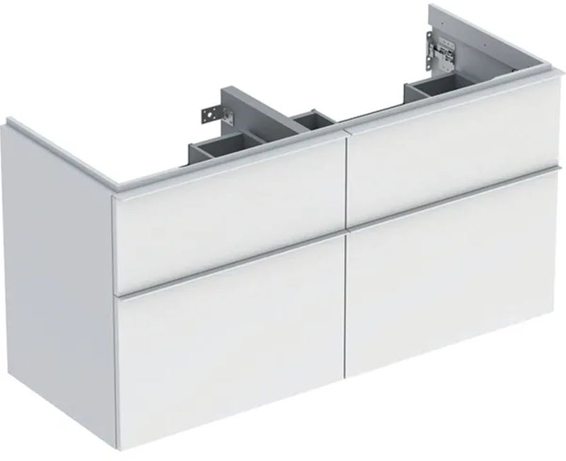 Geberit iCon szafka 118,4 cm podumywalkowa wisząca biały mat 502.309.01.3