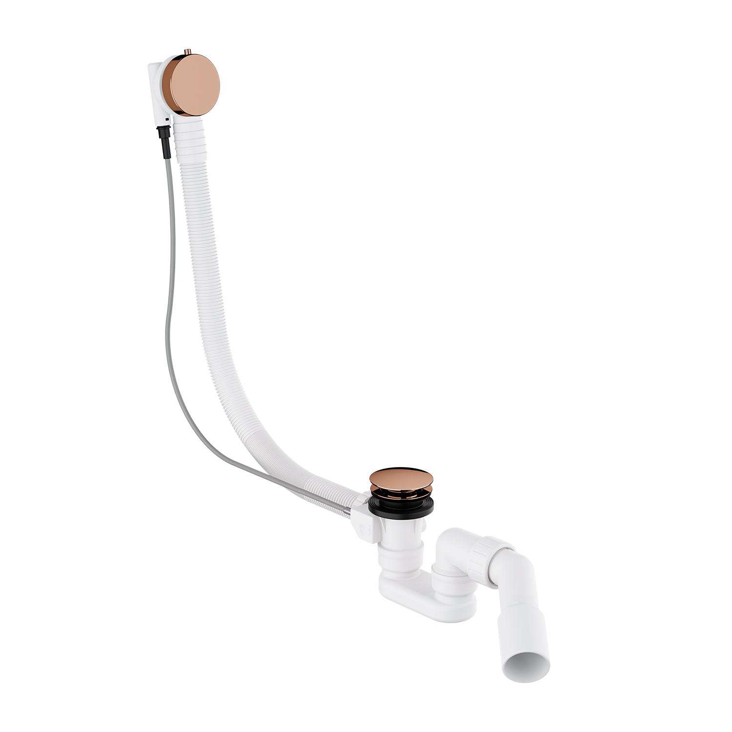 Omnires CGS syfon z przelewem TK104PLUS37664SCP