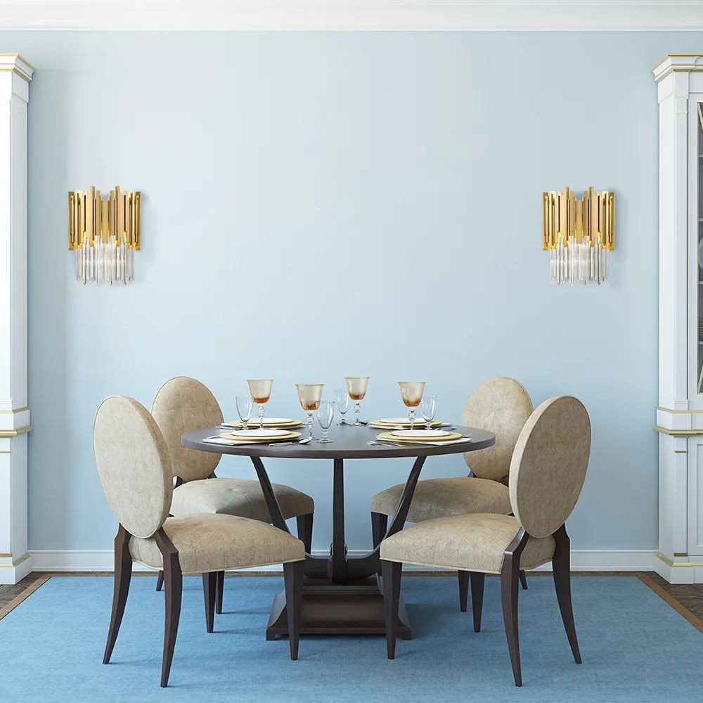 TooLight Glamour kinkiet 1x60 W złoty OSW-08914