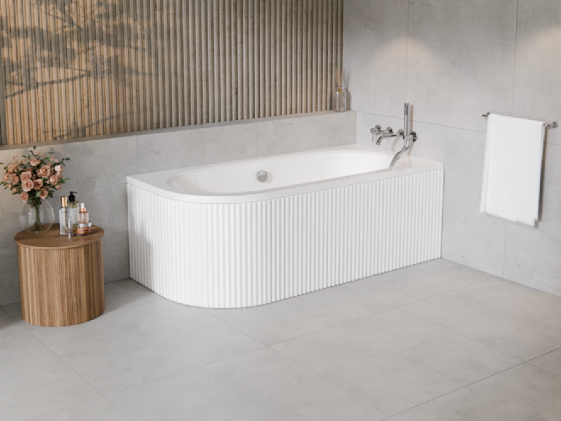 Besco Avita Ryfle White obudowa do wanny 150 cm biały połysk OAV-150-NSR - Wysyłka w 24h