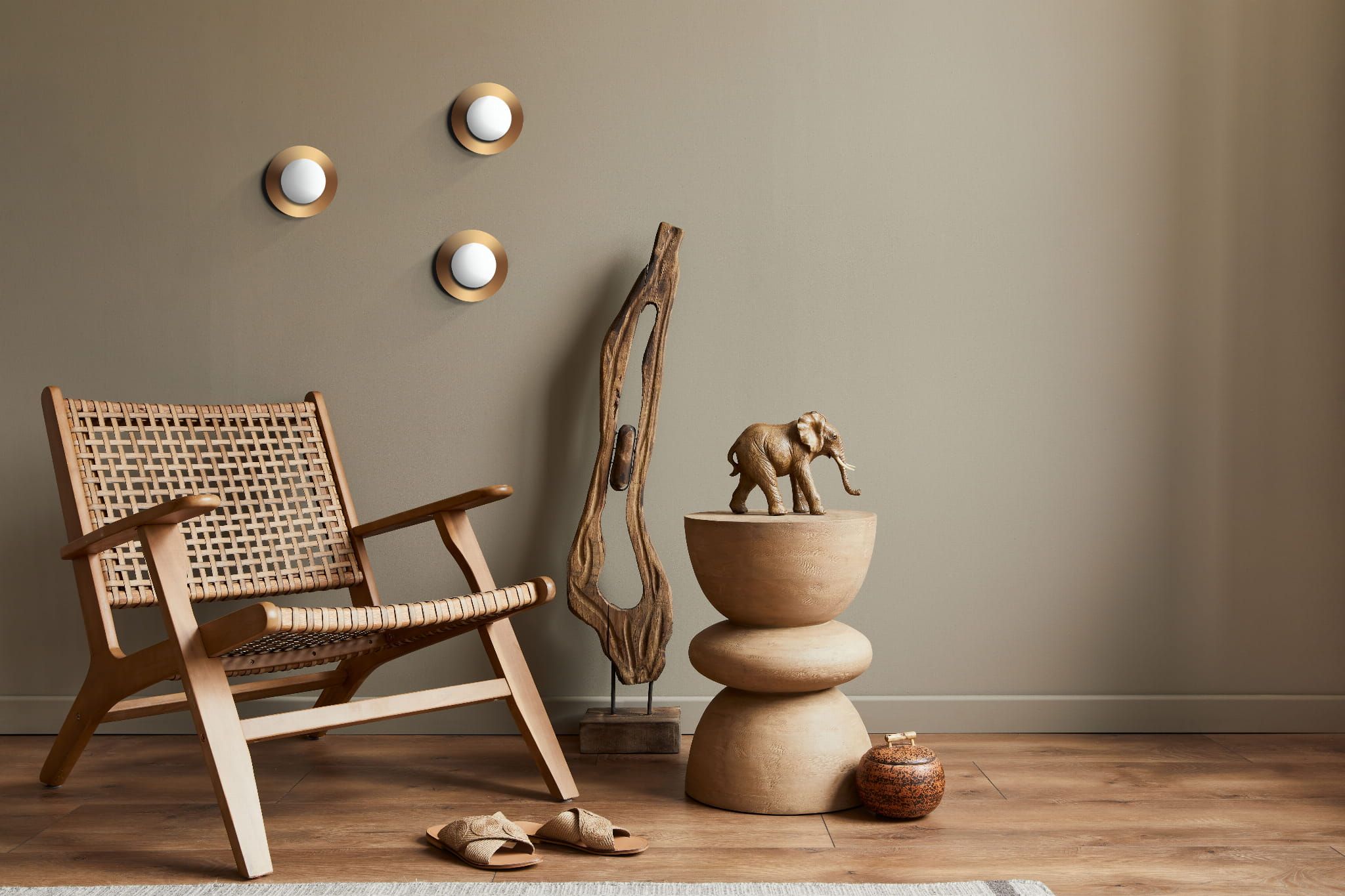 Light Prestige Roma kinkiet 1x5 W biały-złoty LP-1345/1WGD