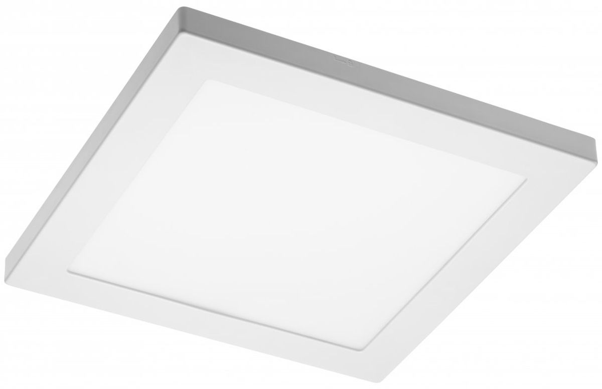 GTV Moza plafon 1x18 W biały LD-MZ18WKW-NB