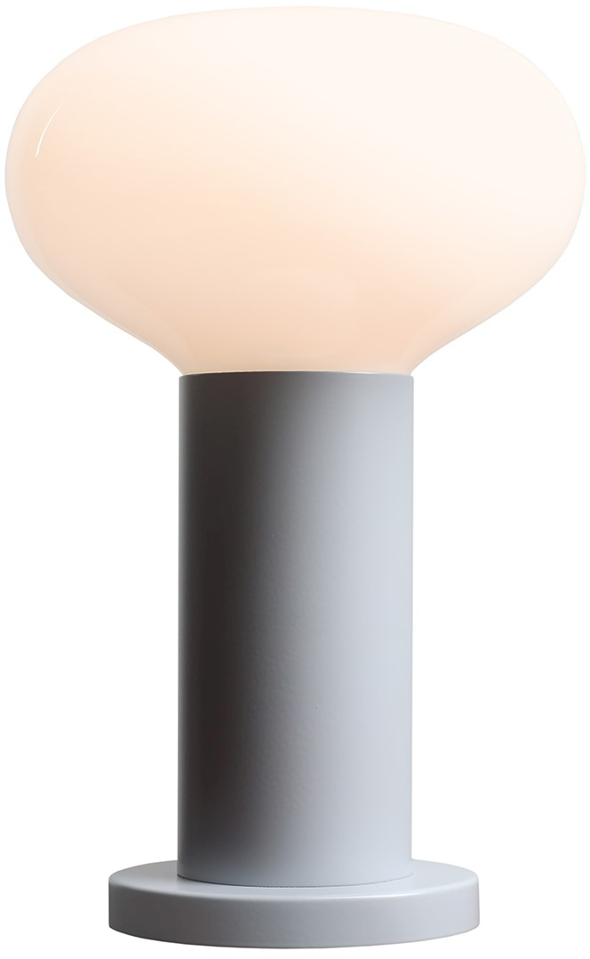 Aldex Flo S lampa stołowa 1x10 W szara 7000B22_S