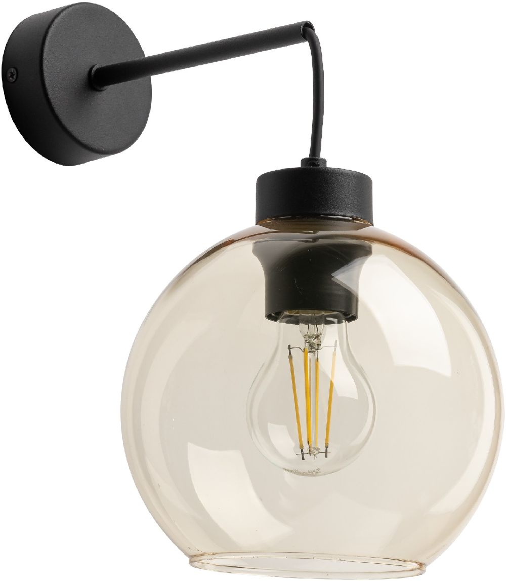 TK Lighting Cubus kinkiet 1x15 W bursztynowy 4135