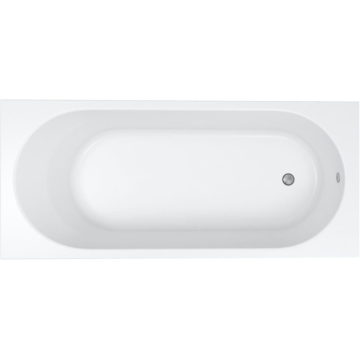 Oltens Lykke wanna prostokątna 170x75 cm biała 10012000 - Wysyłka w 24h