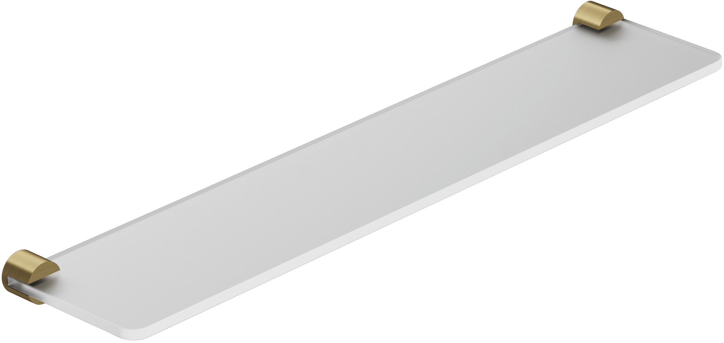 Kludi Vela R półka 60 cm biały mat-złoty szczotkowany 58973N0