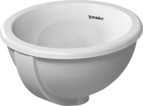 Duravit Architec Bali umywalka 33,5 cm wpuszczana okrągła biała 0473340031 - Wysyłka w 24h