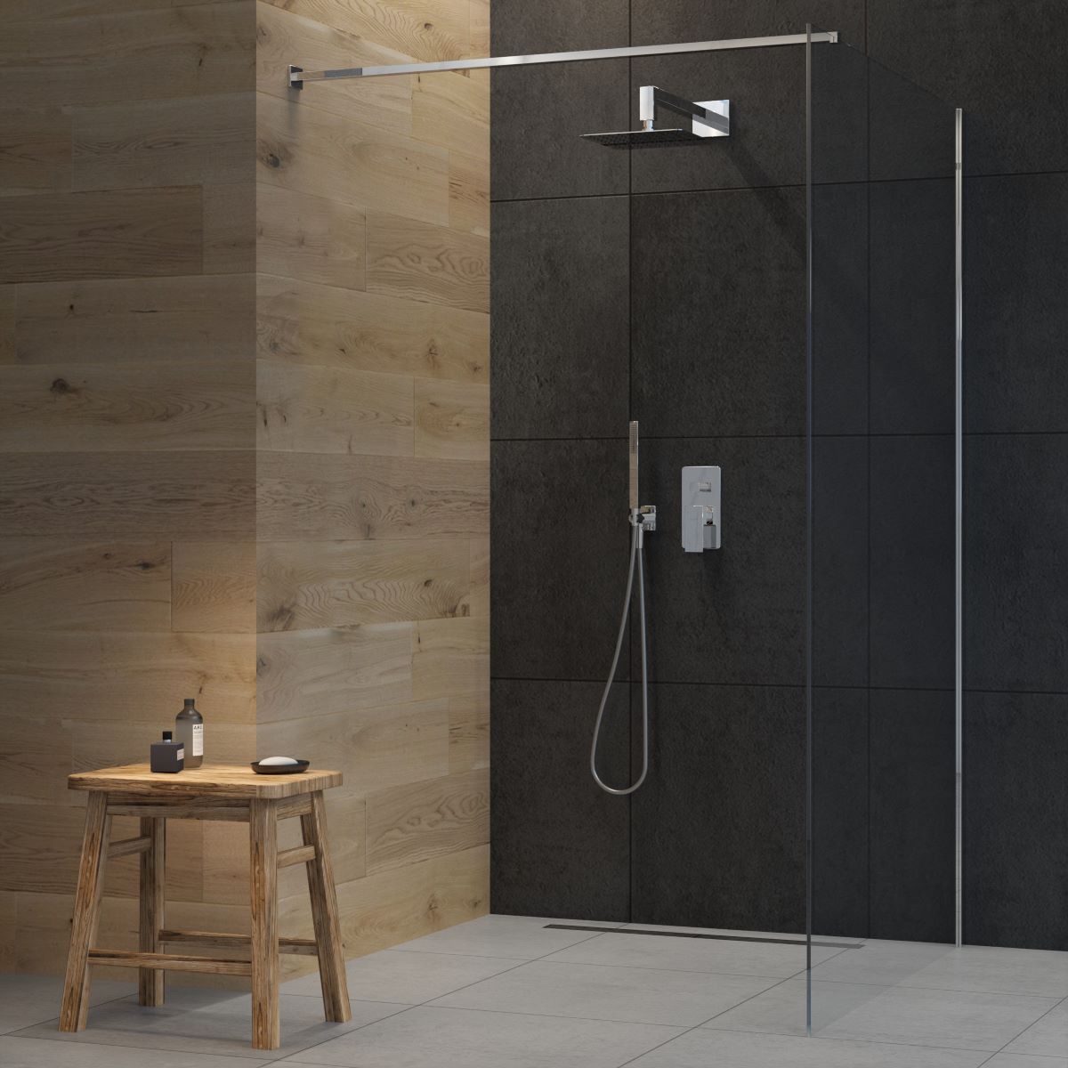 Zestaw Oltens Gota bateria podtynkowa z deszczownicą 30 cm Sondera (S) i kompletem prysznicowym Sog chrom 36601100 - Wysyłka w 24h