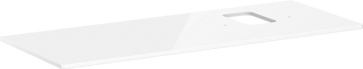 Hansgrohe Xelu Q blat naszafkowy 136x55 cm biały 54124050