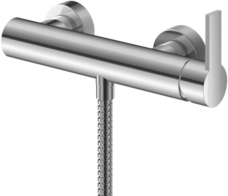 Kohlman Gixs bateria prysznicowa ścienna chrom QW120G