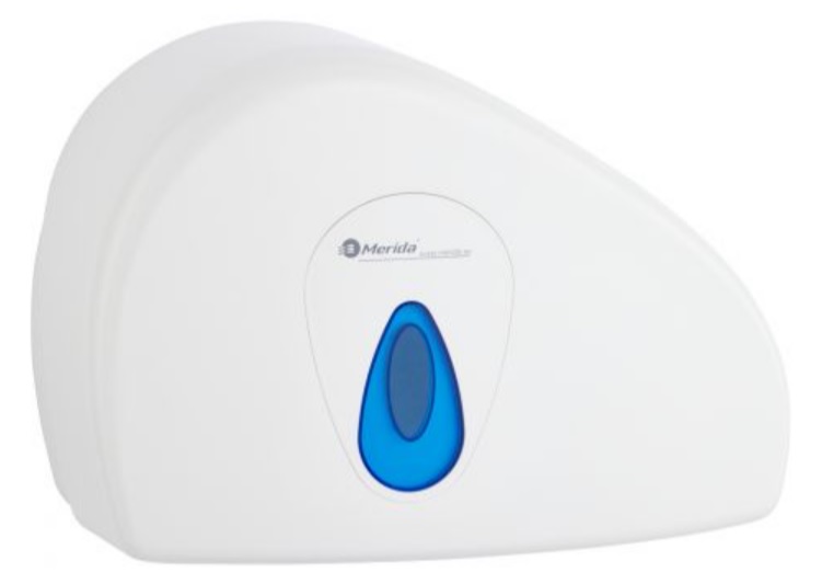 Merida Top Duo pojemnik na papier toaletowy biało-niebieski BTN202