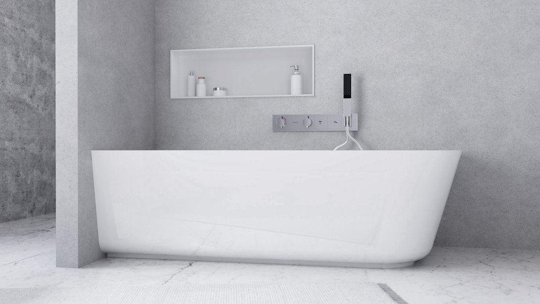 Polysan Sussi wanna wolnostojąca lewa 149,5x70,5 cm owalna biała 93231L