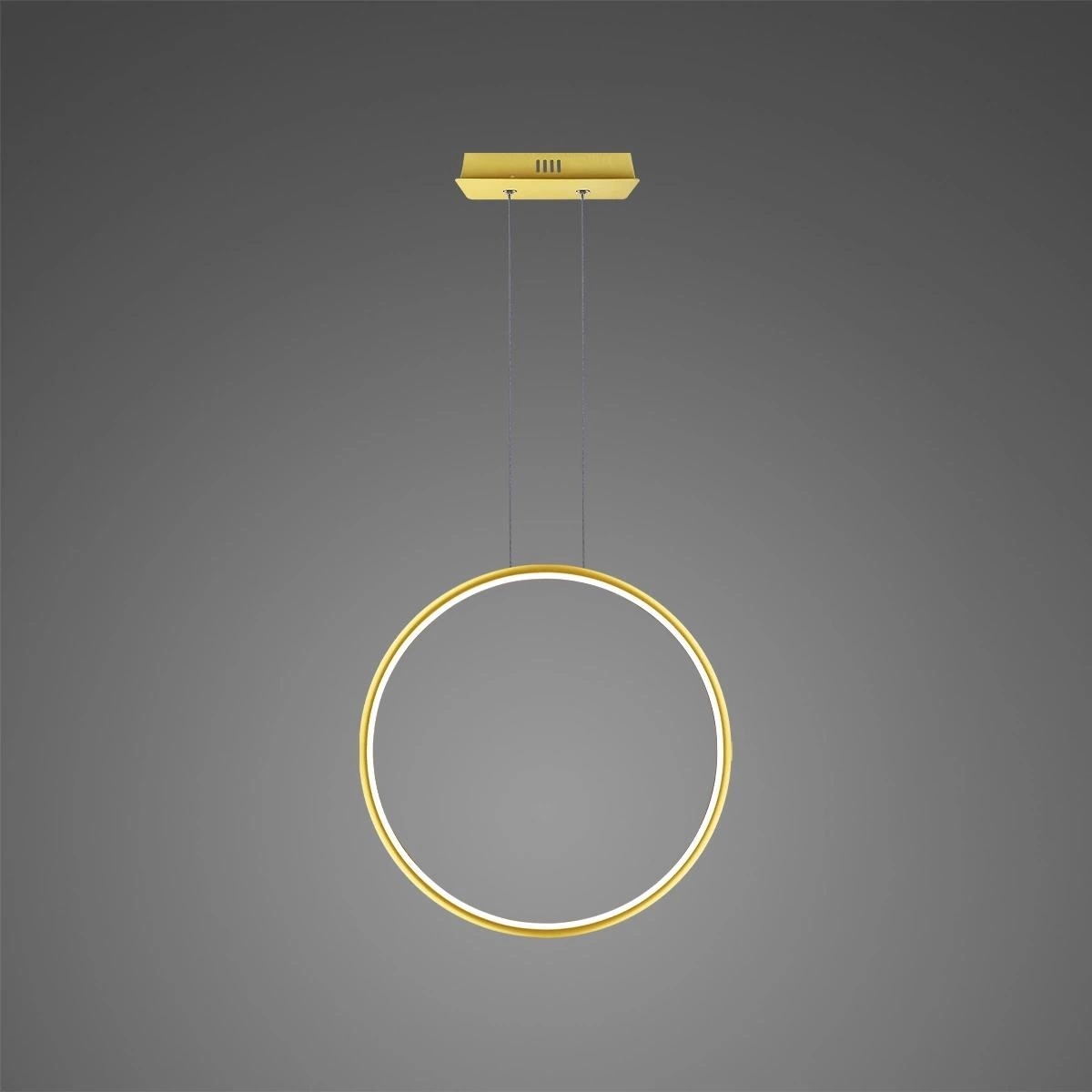 Altavola Design Ledowe Okręgi No.1 lampa wisząca ściemnialna 1x15 W złota LA073/X_40_in_4k_gold_dimm