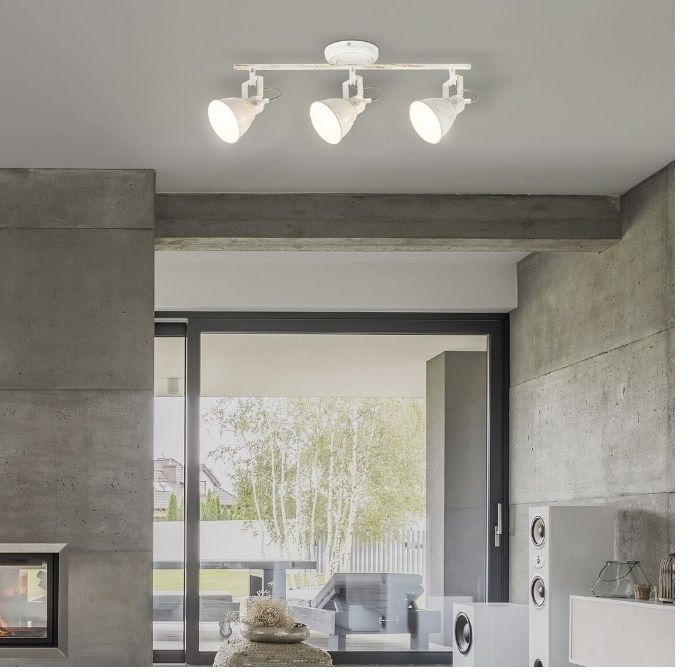 Rabalux Vivienne lampa podsufitowa 3x40 W biała 5968