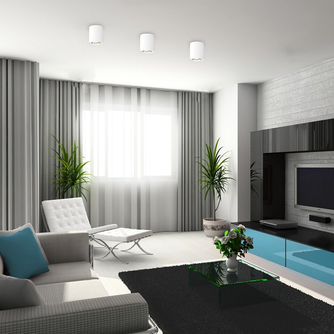 Rabalux Kobald lampa podsufitowa 1x42W biały mat 2048 - Wysyłka w 24h