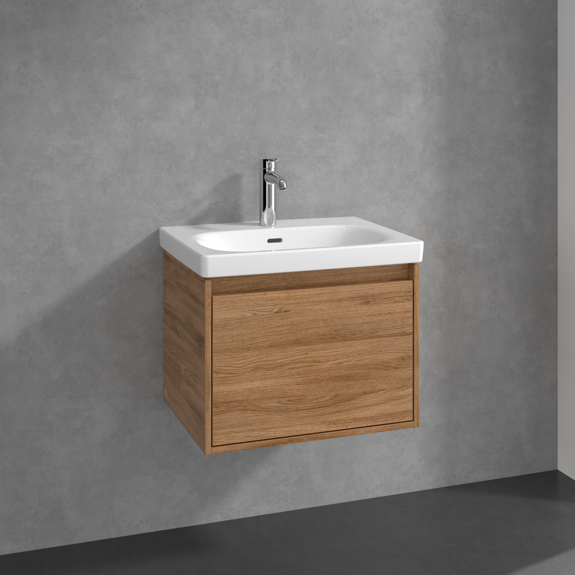 Villeroy & Boch Skyla szafka 57,2x43,9x43,6 cm podumywalkowa wisząca Oak Kansas C78400RH