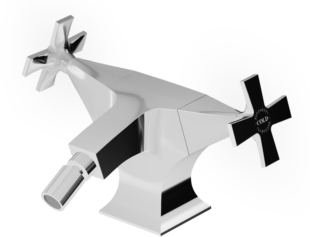 Zucchetti Bellagio bateria bidetowa stojąca chrom ZB1315