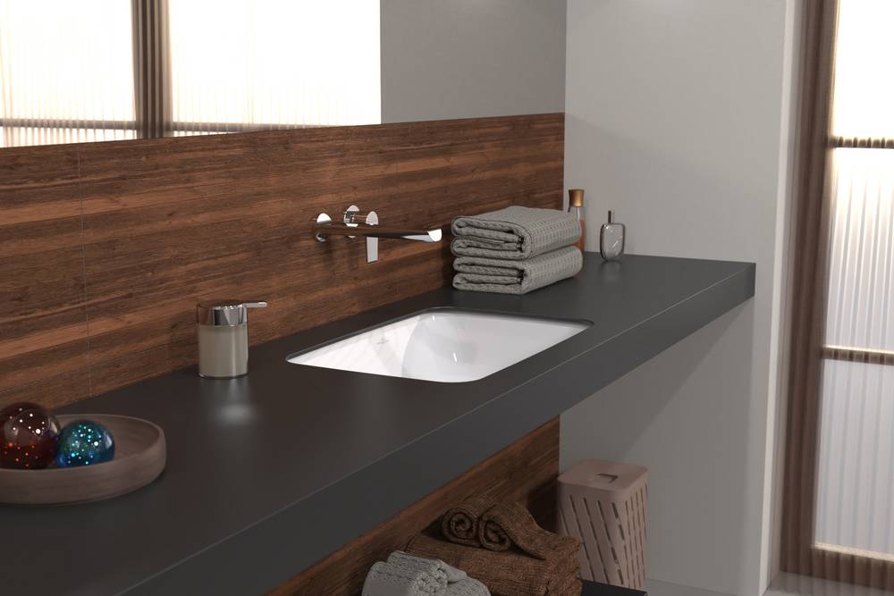 Villeroy & Boch Architectura umywalka 56x36 cm podblatowa prostokątna Weiss Alpin 5A776001