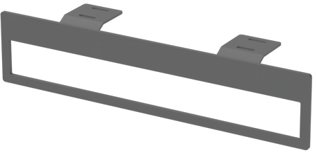 Oristo Uni reling 45 cm do blatu grafit mat OR00-A-RE-45-6