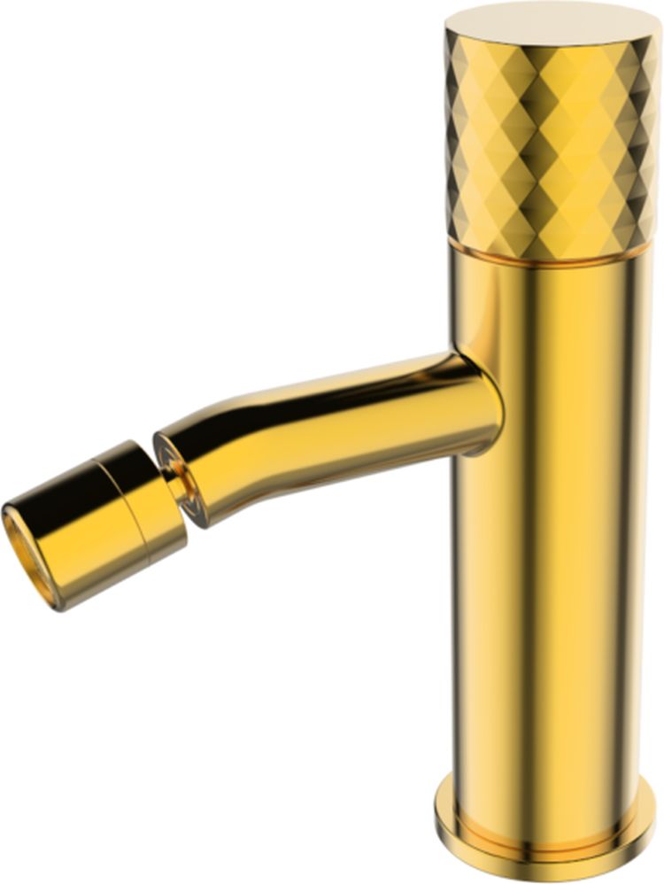 Sea-Horse Ove Gold bateria bidetowa stojąca złoty połysk BJV308G