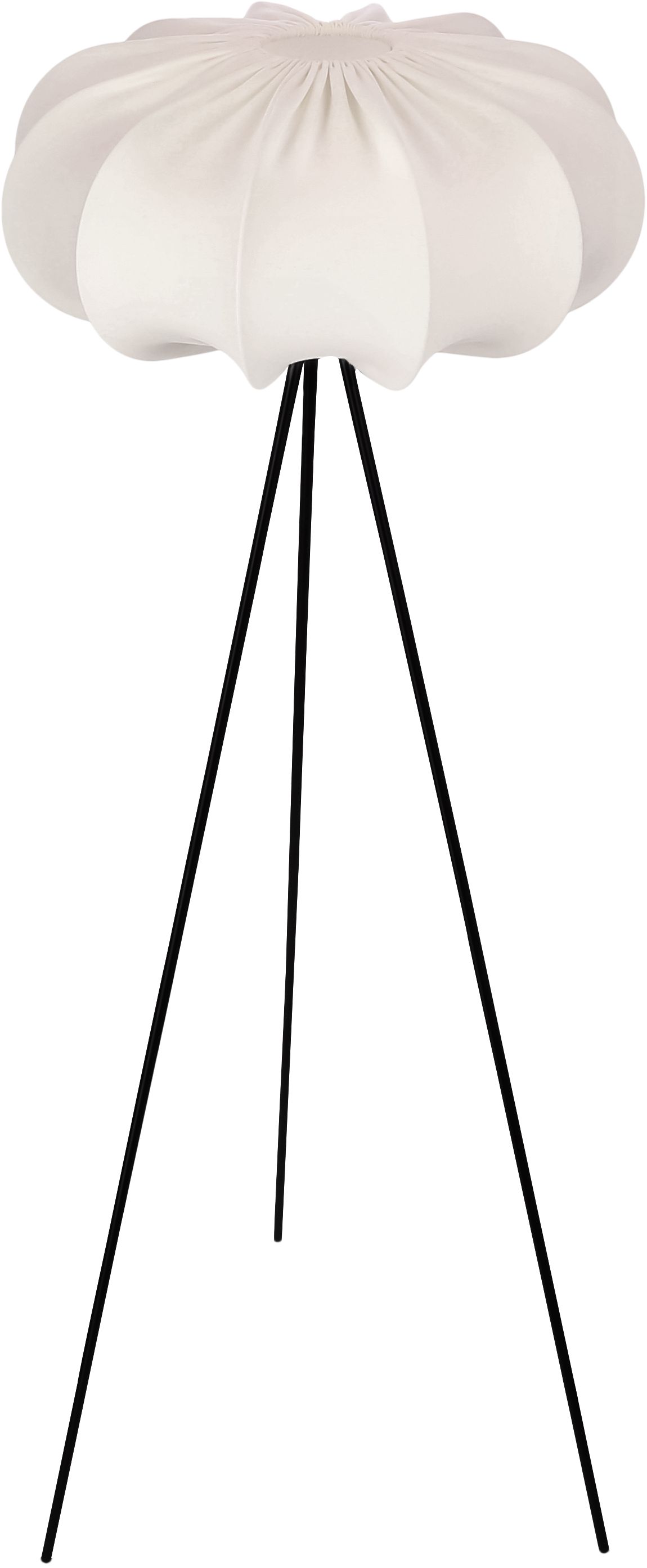 Candellux Cafee lampa stojąca 1x40 W czarna-kremowa 51-42033