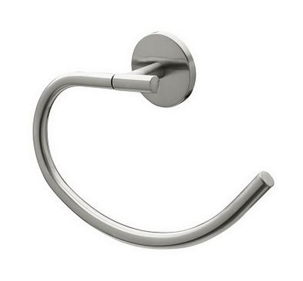 Bisk Virginia wieszak owalny satyn/nikiel 72084