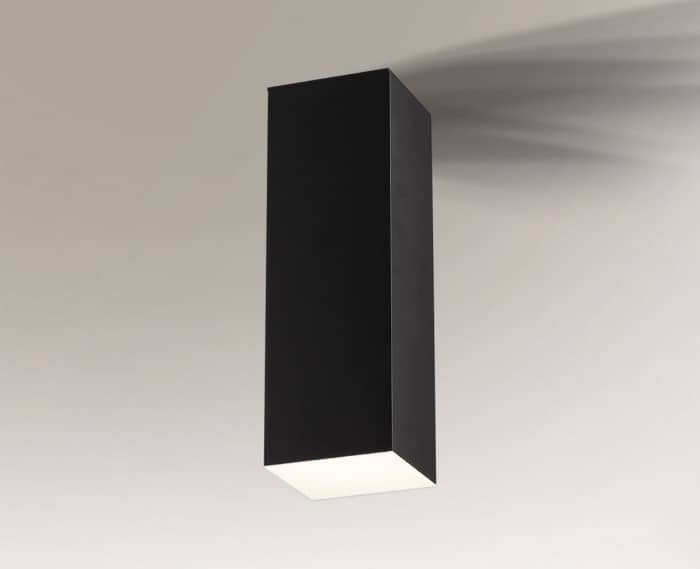 Shilo Suwa lampa podsufitowa 1x10 W czarna 1177 - Wysyłka w 24h