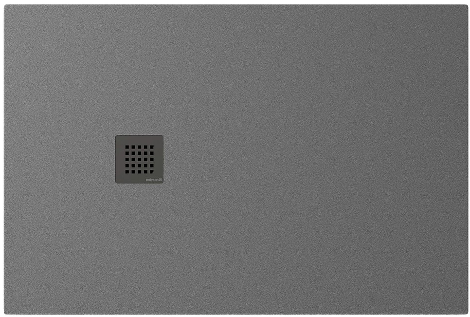 Polysan Treneca brodzik prostokątny 120x80 cm szary 84302.31