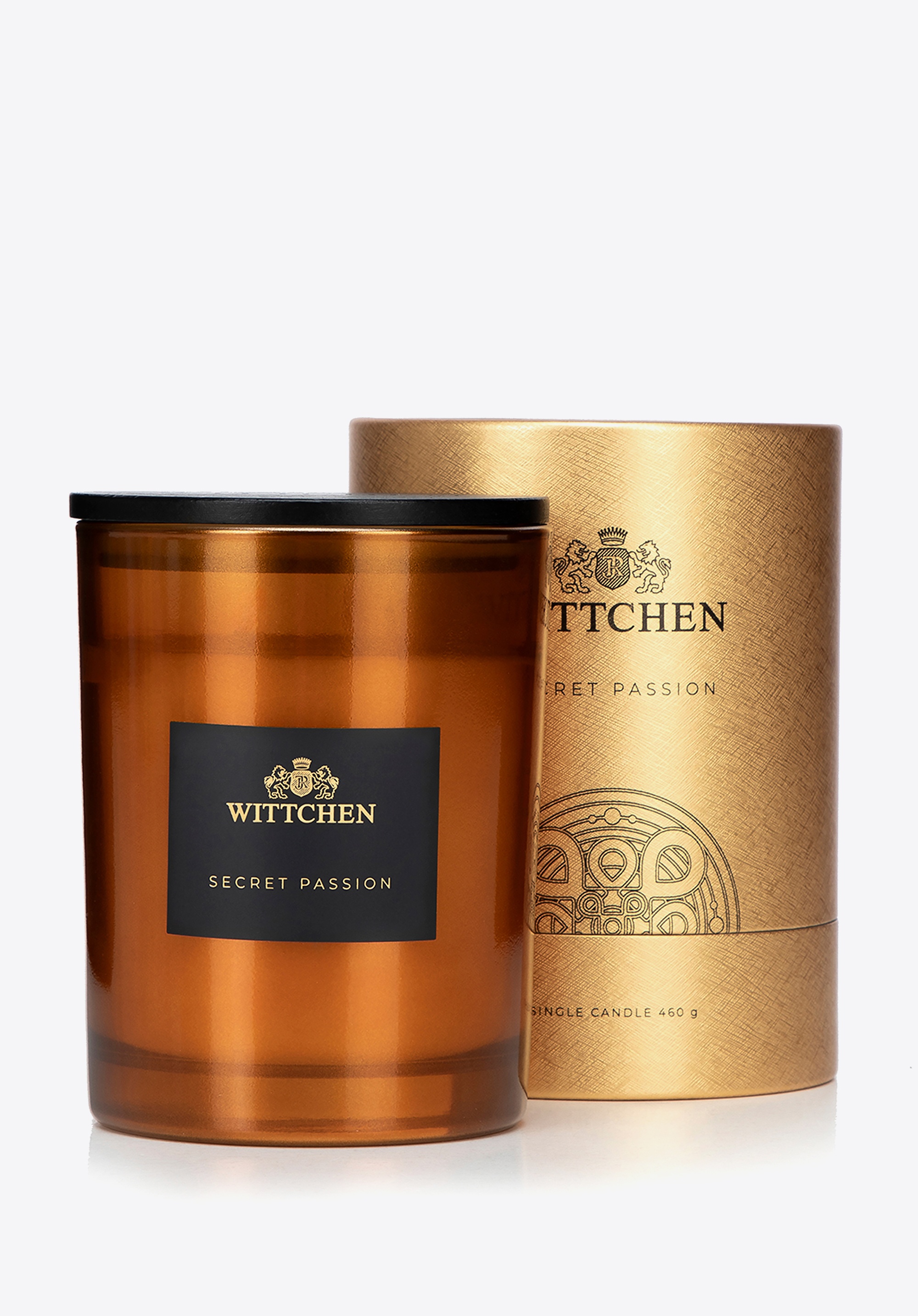 Świeca sojowa z podwójnym knotem duża Secret Passion