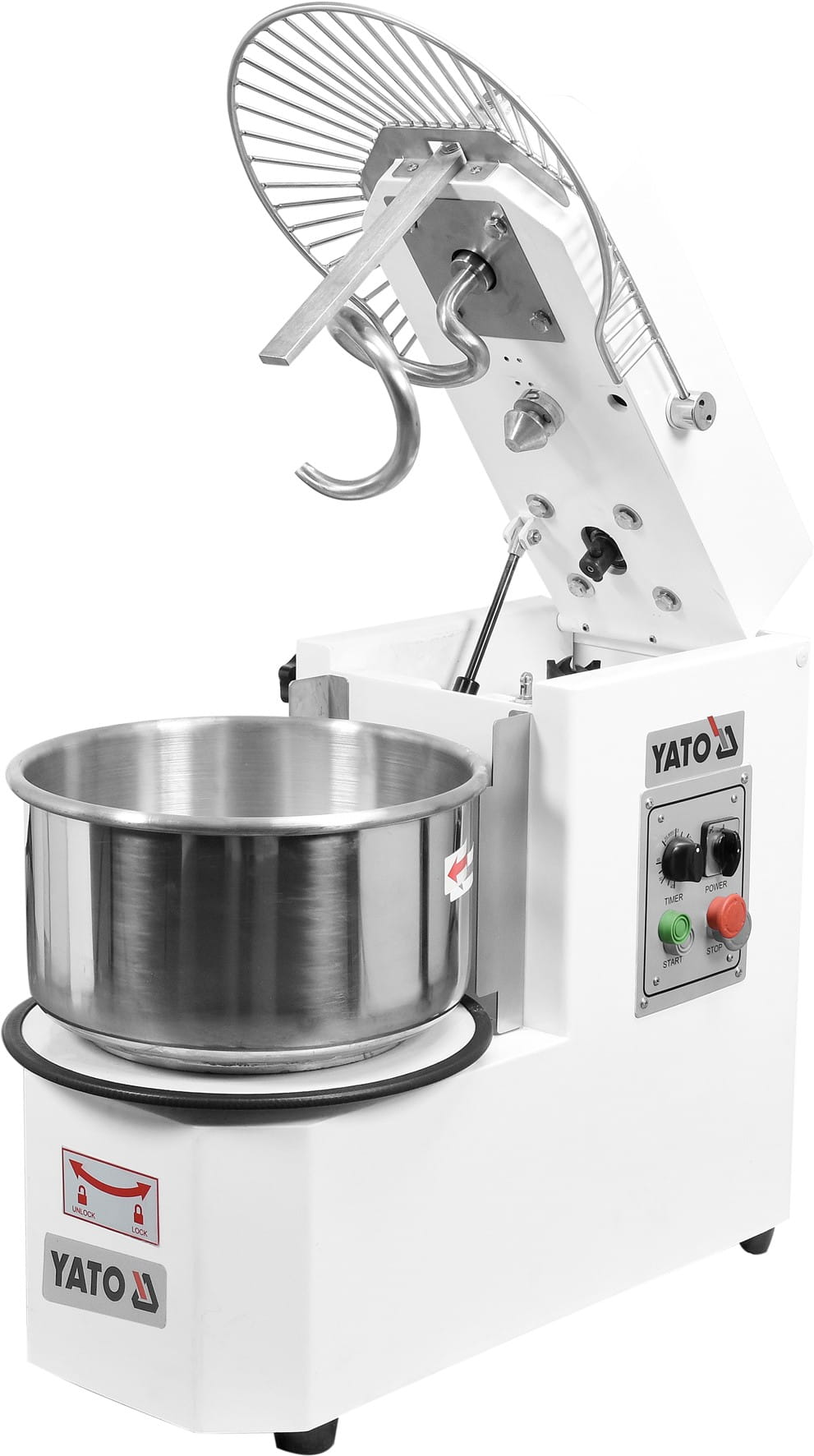 Mieszarka spiralna z wyjmowaną dzieżą 20L