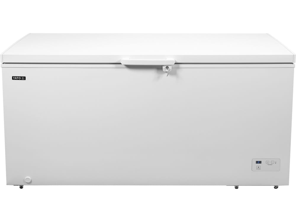 Zamrażarka skrzyniowa 488L z oświetleniem i zamkiem | YG-05180