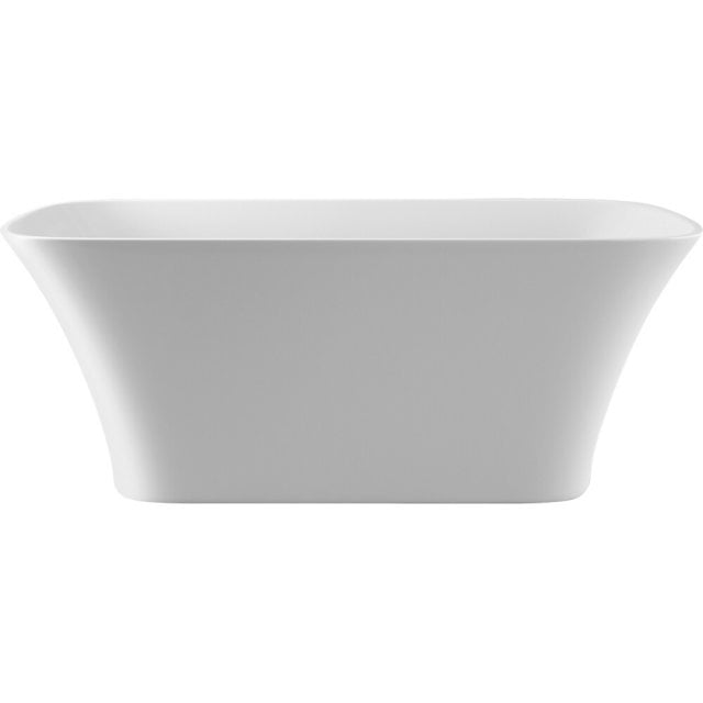 BESCO Wanna wolnostojąca ASSOS S-LINE 160x70 cm klik-klak chrom czysz