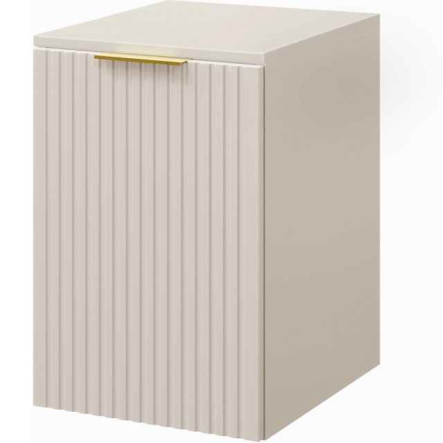 COMAD Szafka z koszem na pranie ADEL CASHMERE z blatem 40 cm