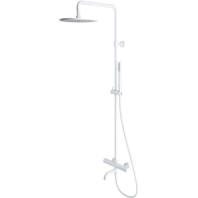 OMNIRES Termostatyczny system wannowy Y natynkowy biały mat Y1234WM