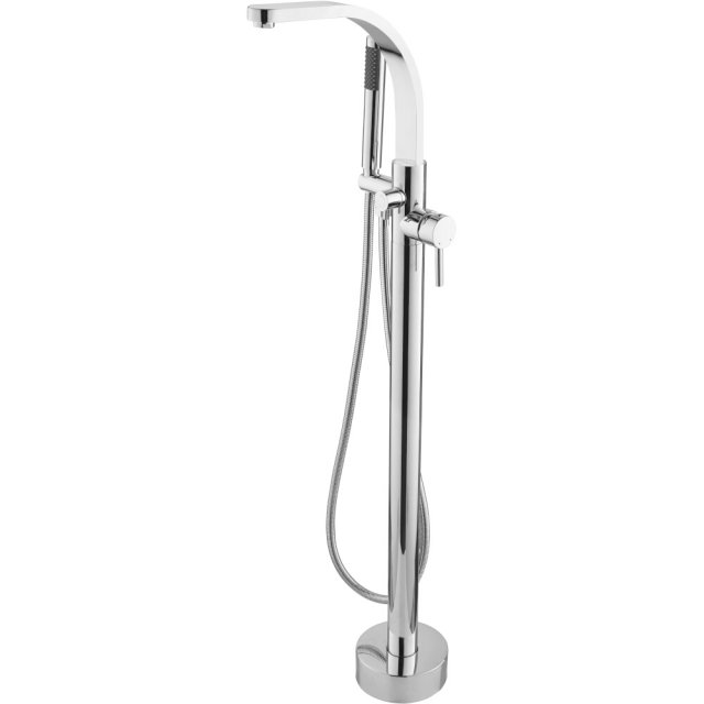 BESCO Bateria wannowa stojąca DECCO I chrom Easy-Fix BW-DI-CH