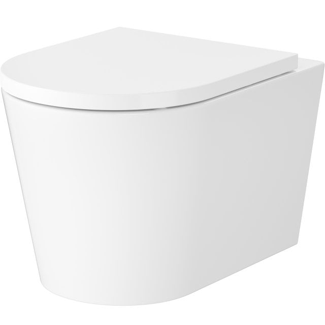 MITO Cersanit Miska podwieszana MESTA PRO OVAL deska duroplastowa S40